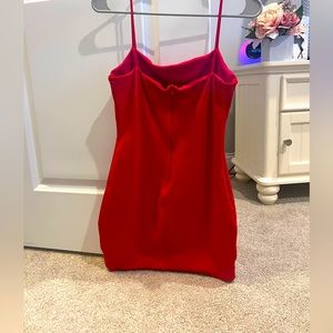 Red Lulus dress, homecoming or formal wear. Size medium.